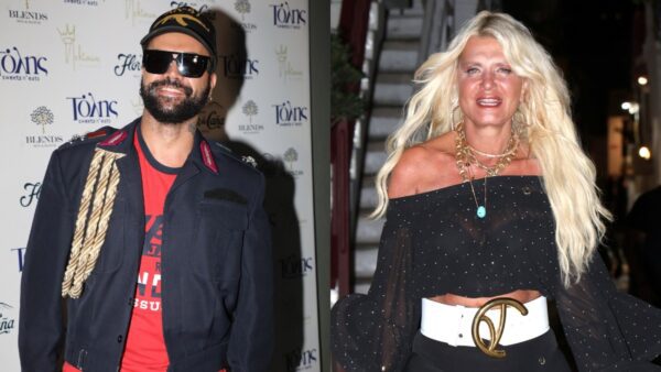 Ο Περικλής Κονδυλάτος και η Μαρίνα Σταυράκη