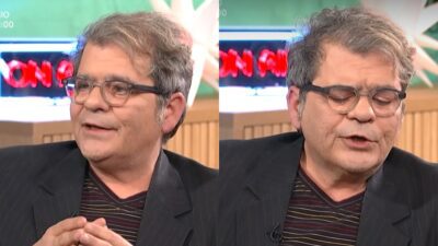 Ο Πέτρος Ζούλιας στο πλατό της ερτ