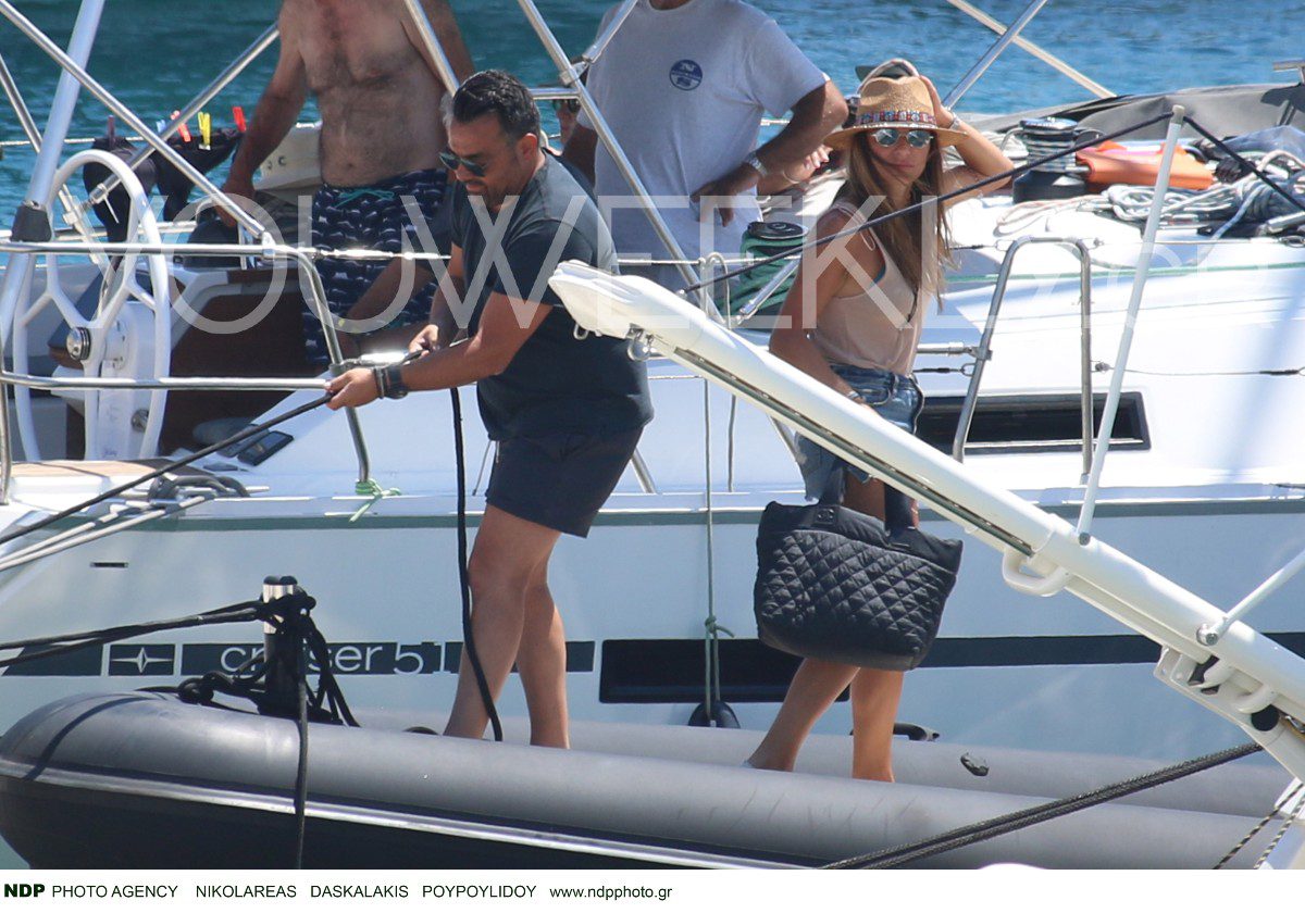 Πετρουλάκης και Τσολάκη σε διακοπές