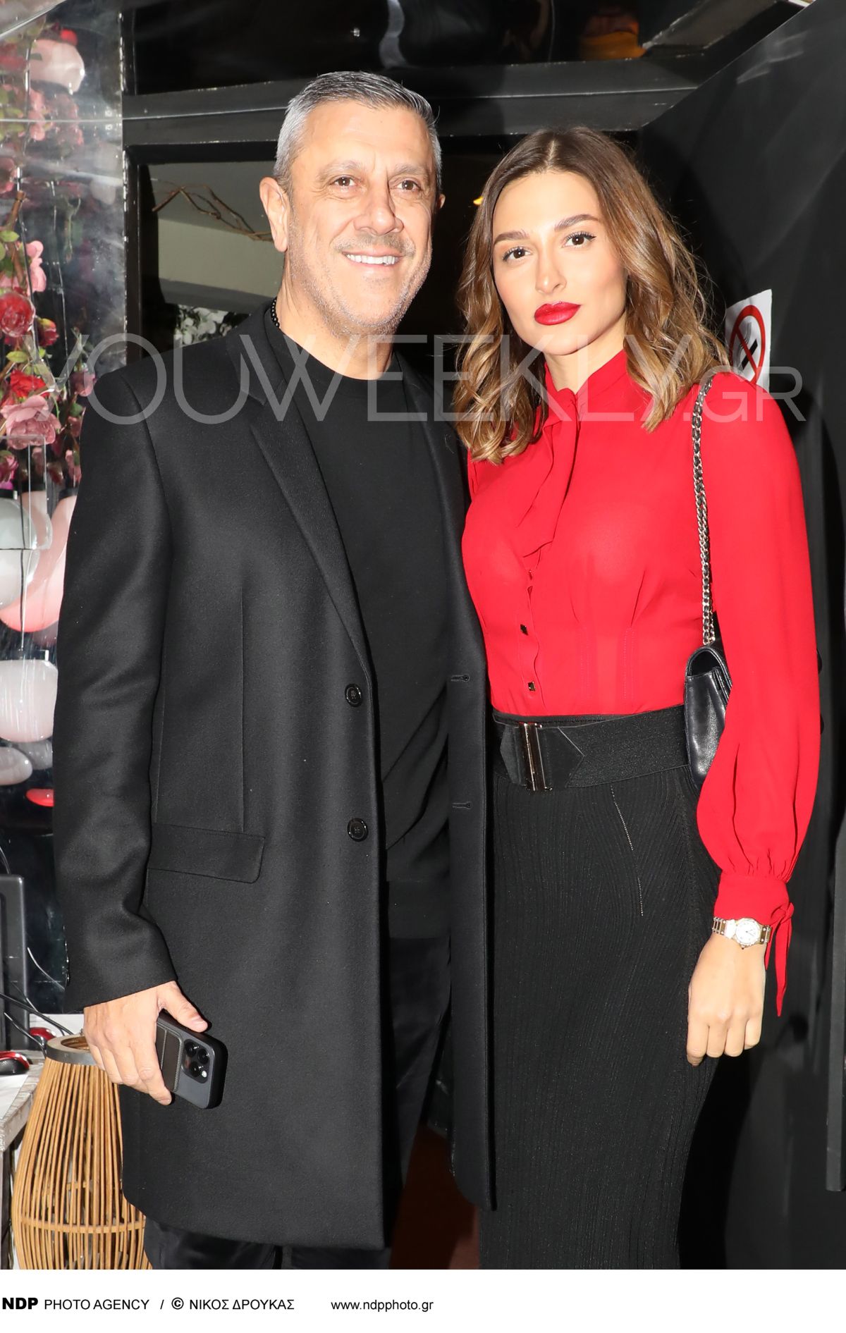 Ο Κώστας Πηλαδάκης και η Ναυσικά Παναγιωτακοπούλου