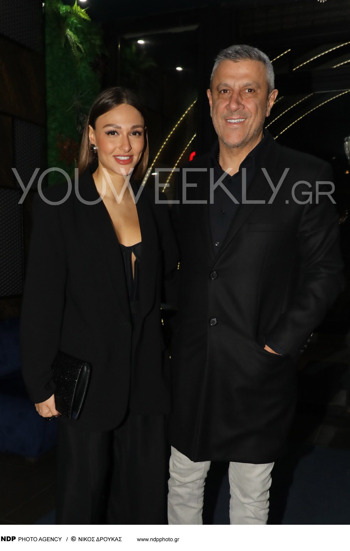 Ο Κώστας Πηλαδάκης και η Ναυσικά Παναγιωτακοπούλου σε παλιά έξοδό τους