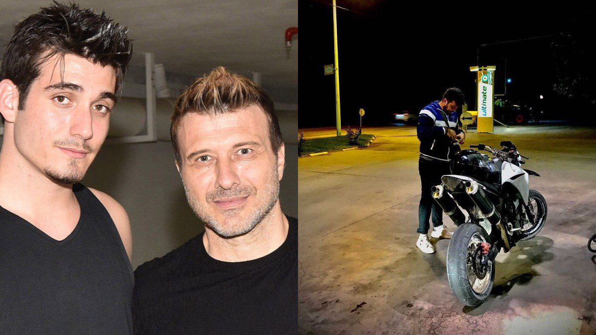 Ο Γιάννης Πλούταρχος με τον γιο και τον ανιψιό του