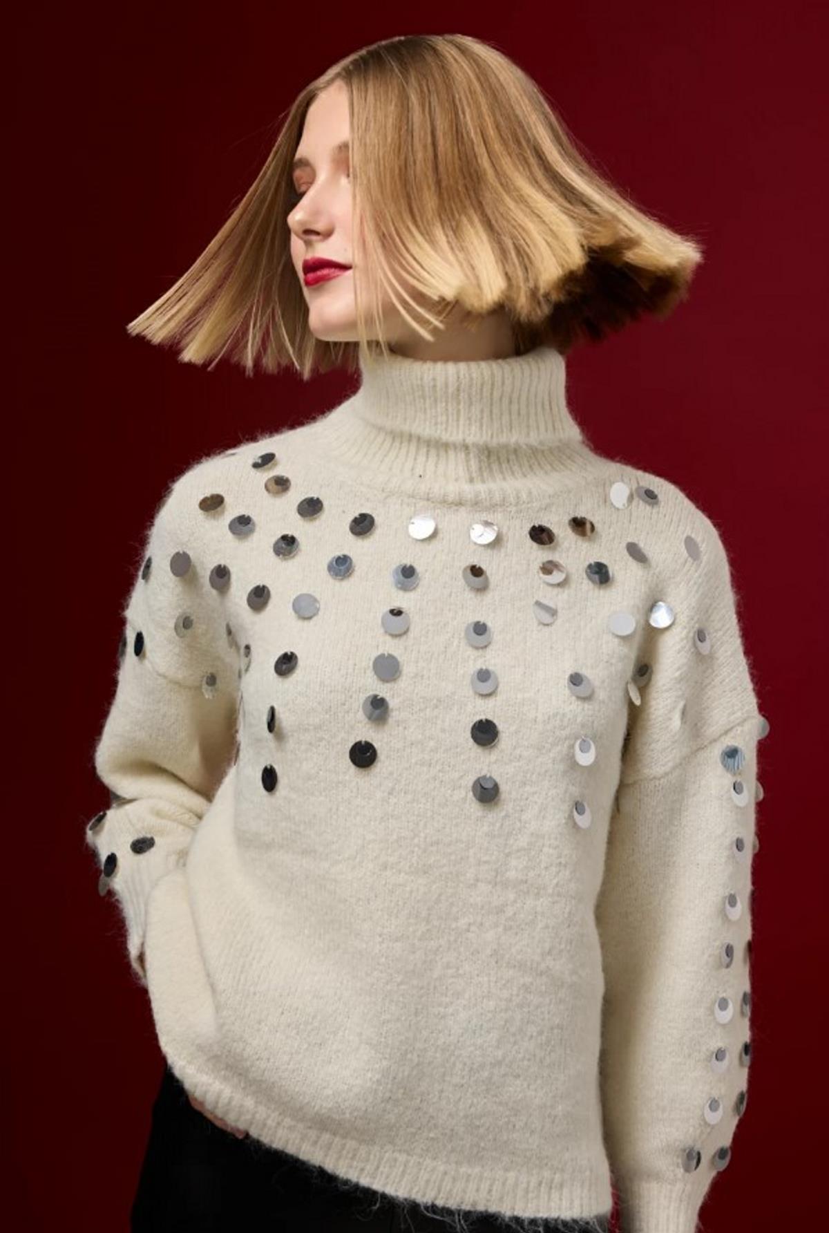 πουλόβερ με πούλιες