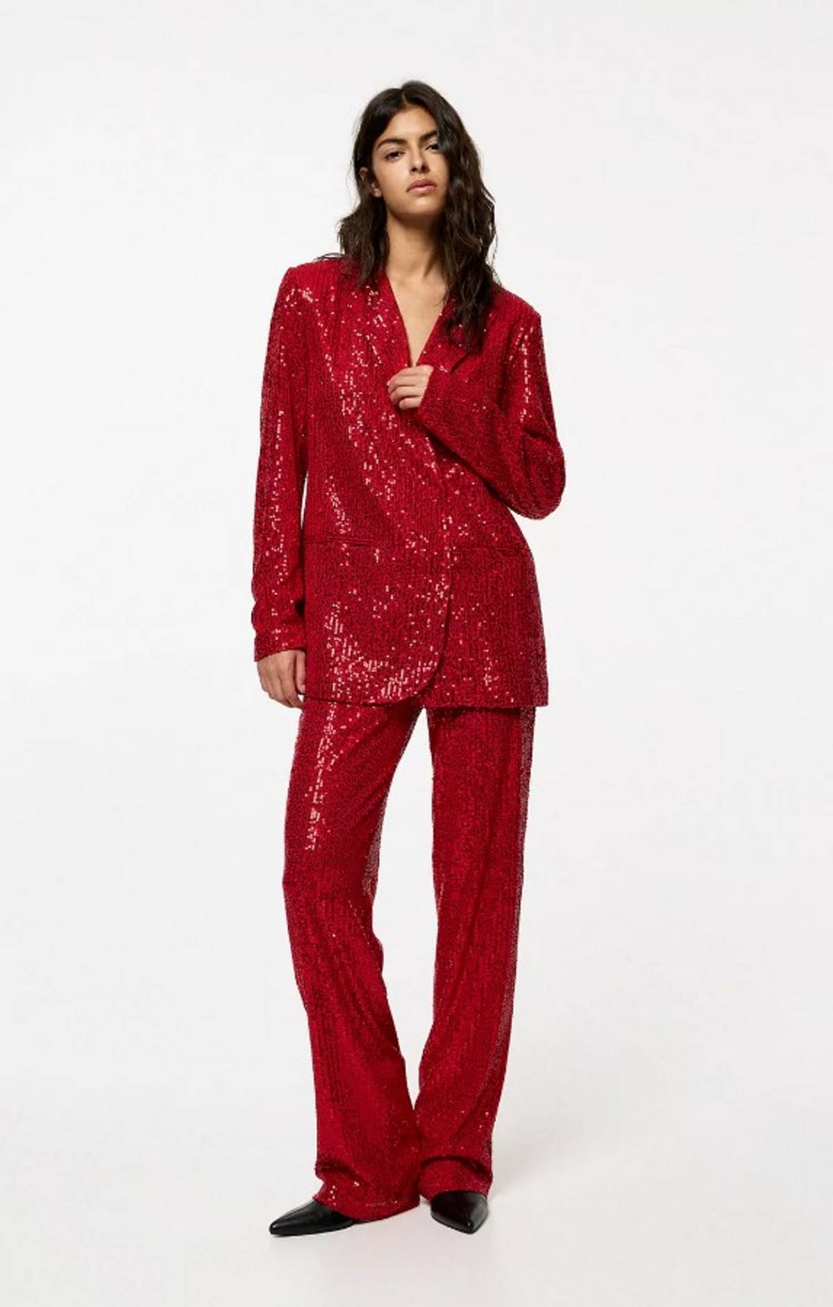 Κόκκινο κοστούμι Pull & Bear