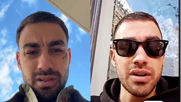 Ο ράπερ ricta (κολάζ)