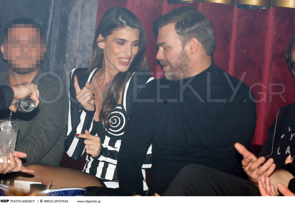 Η Ιωάννα Σαρρή και ο Γιώργος Σαμπάνης στα μπουζούκια μαζί