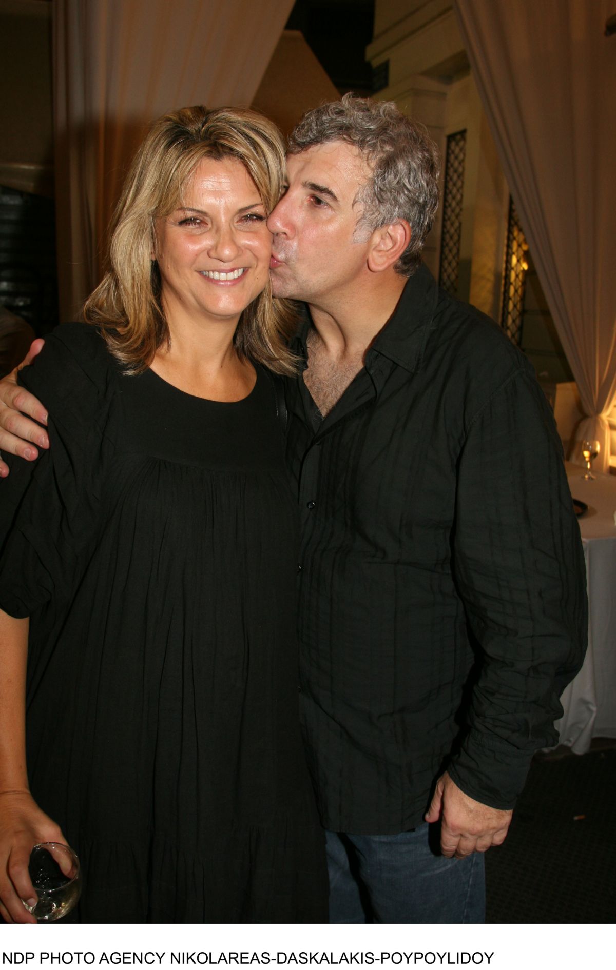 Φιλιππίδης και Νίνου σε δημόσια έξοδό τους το 2007