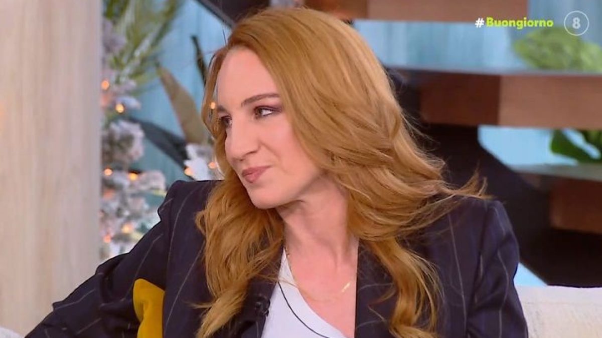 Η Στεφανία Γουλιώτη στο πλατό του Buongiorno