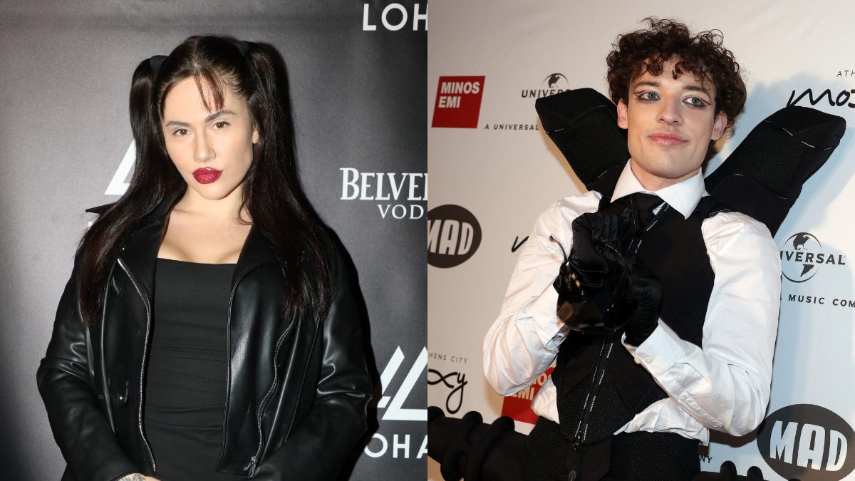 Η Έλενα Τσαγκρινού και το Nemo (κολάζ)