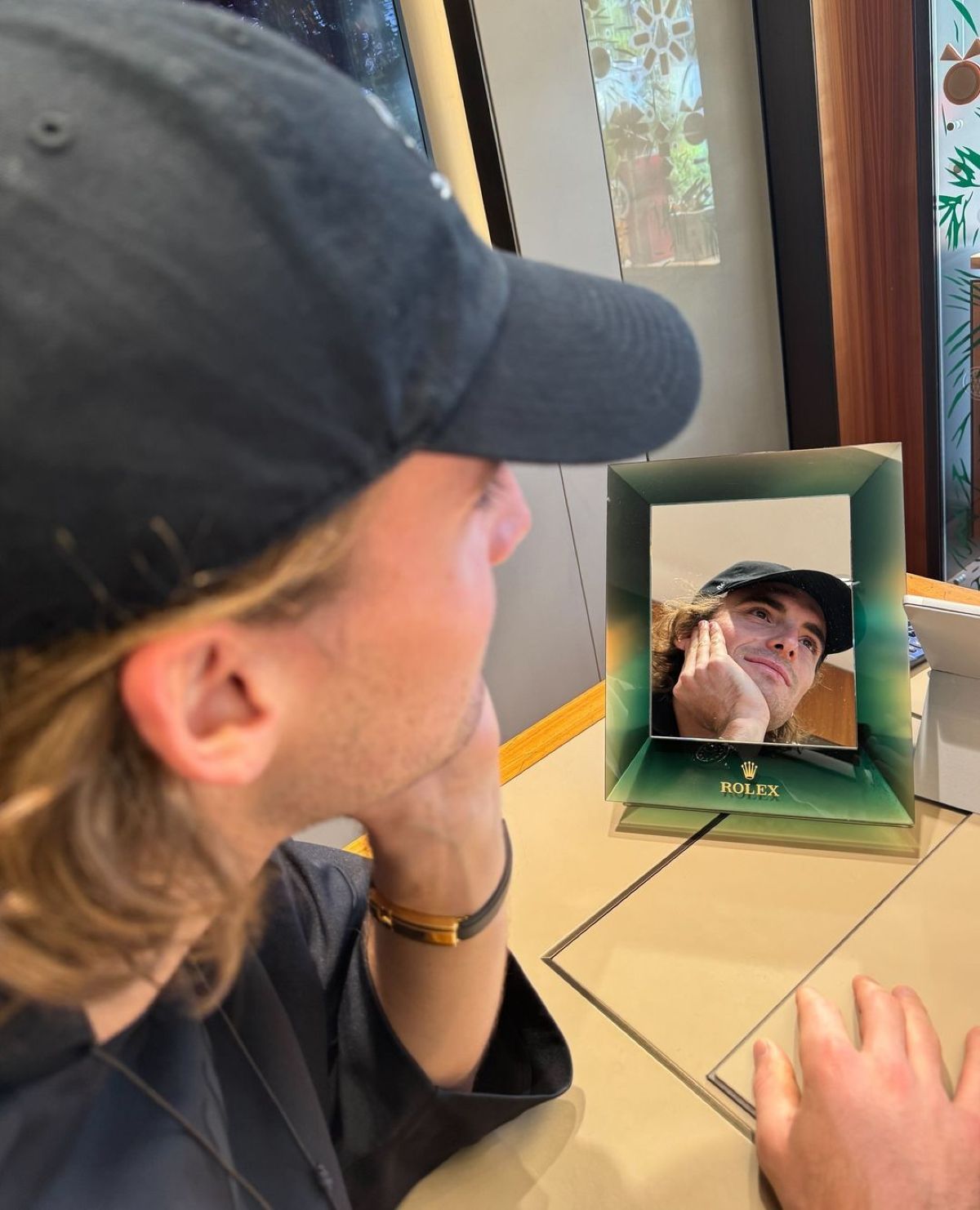 Ο Τσιτσιπάς στην Ρόλεξ