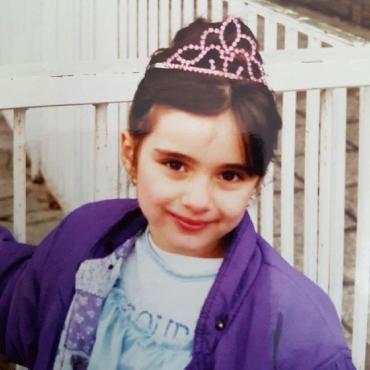 Η Ελένη Τσολάκη παιδί