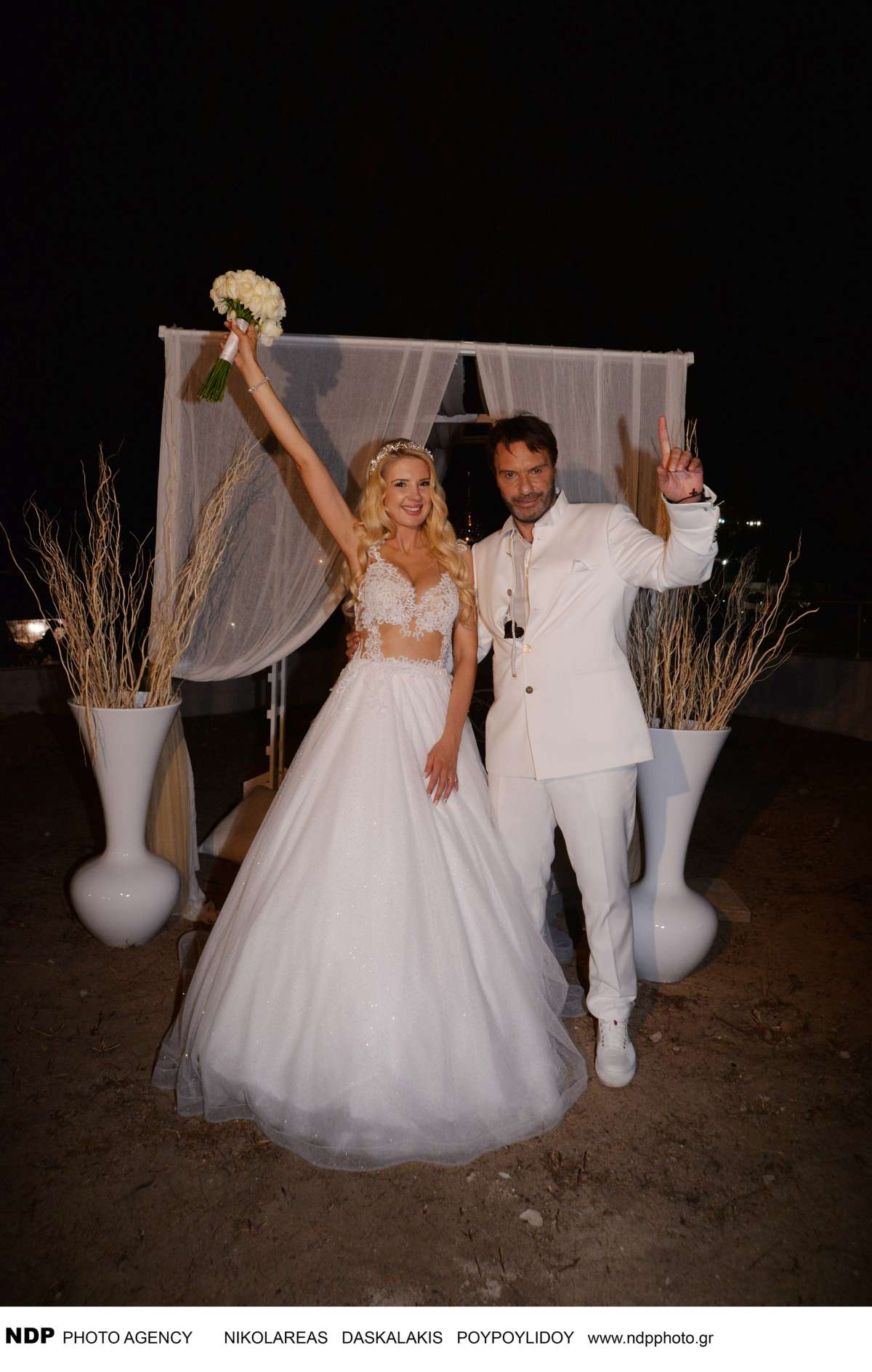 Ο γάμος της Σοφίας Μαριόλα και του Στράτου Τζώρτζογλου