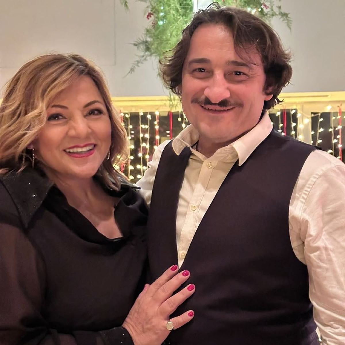 Η Βίκυ Σταυροπούλου και ο Βασίλης Χαραλαμπόπουλος