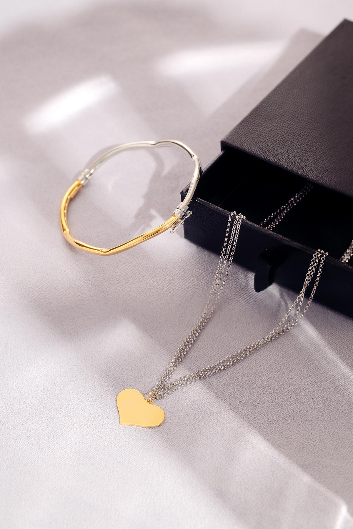 μενταγιόν και βραχιόλι jools silver