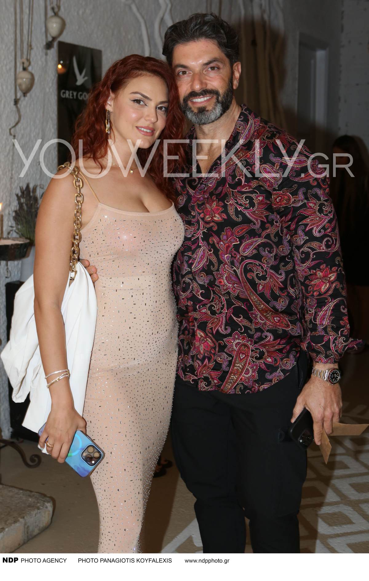 Η Βρισηίδα Ανδριώτου και ο Σπύρος Μαρτίκας σε παλιά έξοδο