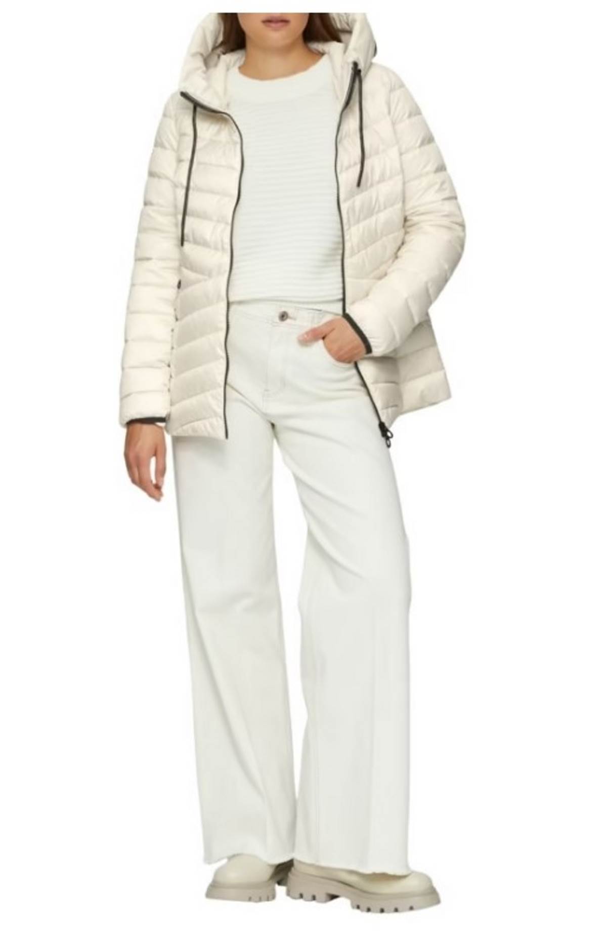 Puffer jackets λευκό we coss