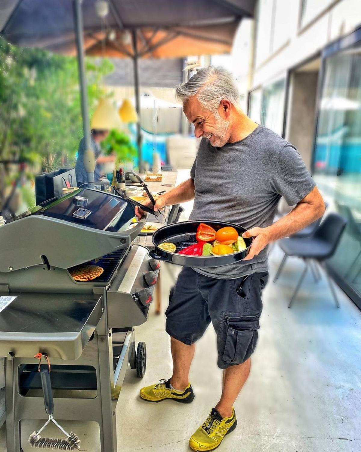 Το σπίτι της Ανίτας Μπραντ και του Χάρη Χριστόπουλου