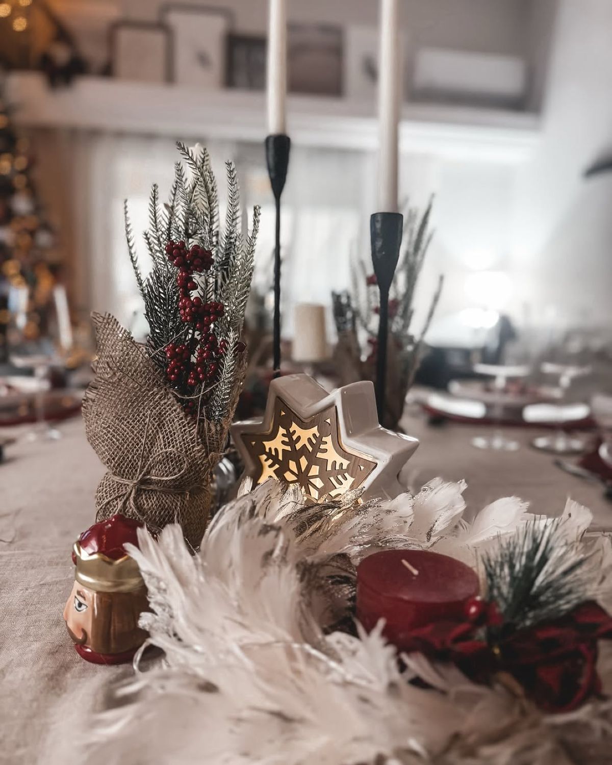 Ο στολισμός στο σπίτι της Σίσσυς Χρηστίδου