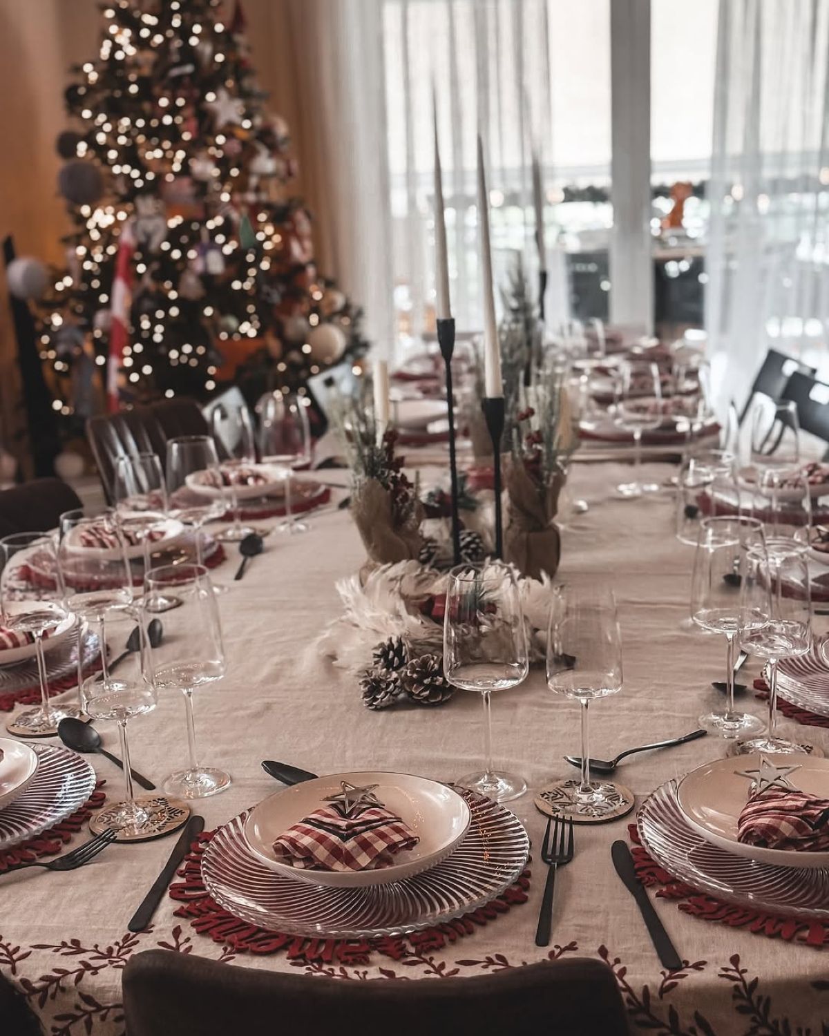 Το χριστουγεννιάτικο τραπέζι της Σίσσυς Χρηστίδου