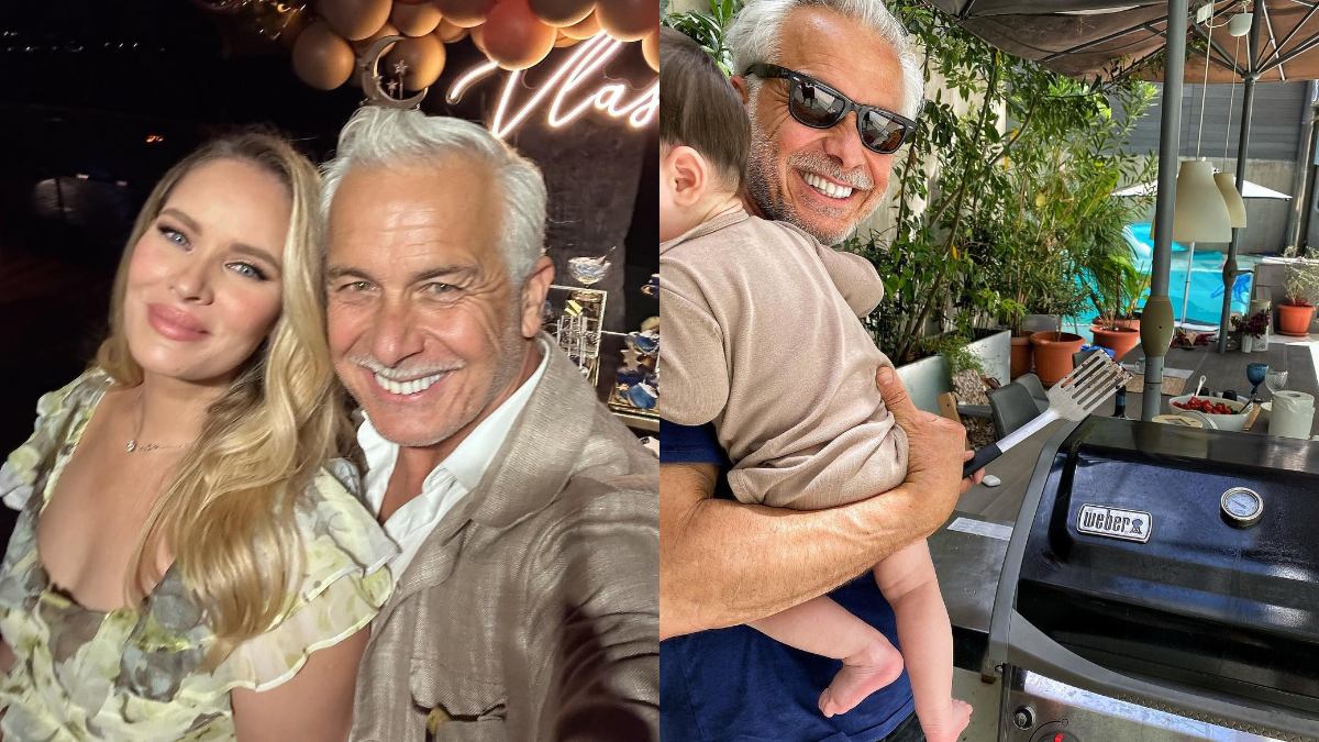 Ο Χάρης Χριστόπουλος και η Ανίτα Μπραντ