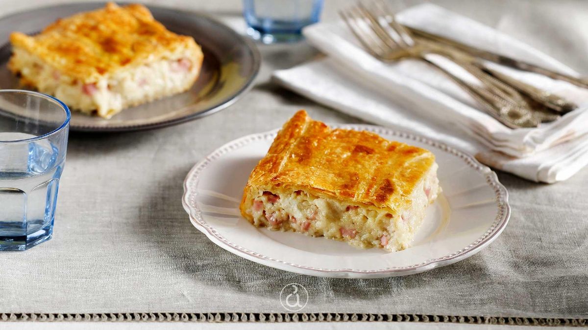 Η Χριστουγεννιάτικη ζαμπονοτυρόπιτα