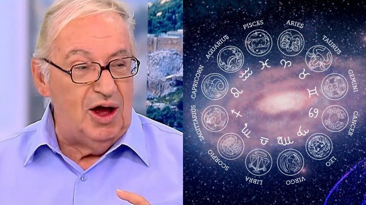 Ο Κώστας Λεφάκης και ένας ζωδιακός χάρτης