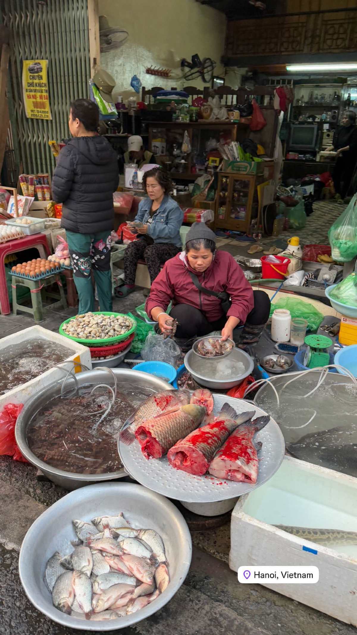 Στιγμιότυπο που ανέβασε ο Αντρέας Γεωργίου από το Βιετνάμ