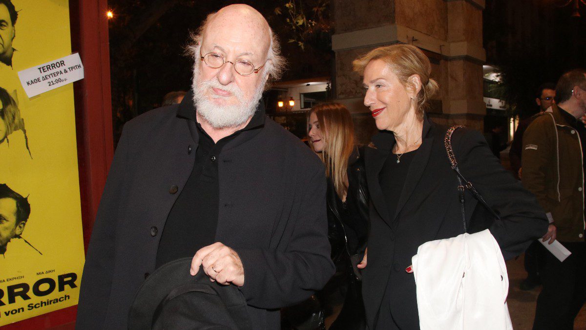 Ο Διονύσης Σαββόπουλος με τη σύζυγό του, Άσπα