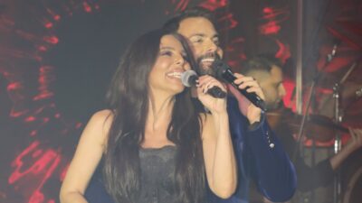 Η Κέλλυ Κελεκίδου και ο Ηλίας Βρεττός