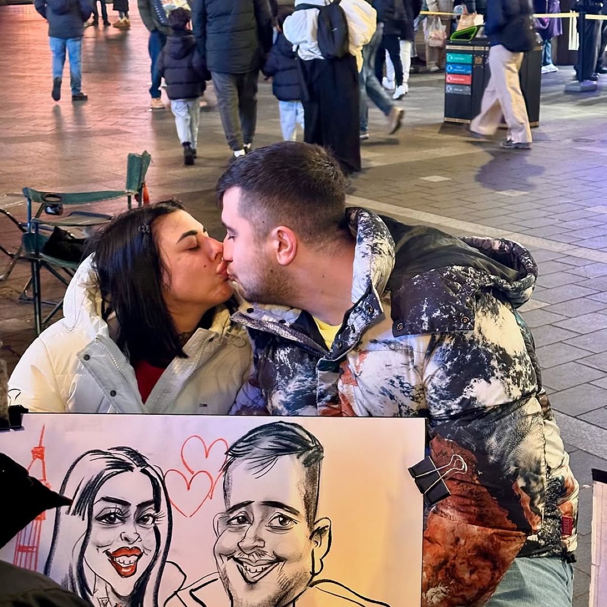 H Super Κική με το σύντροφό της στο Λονδίνο