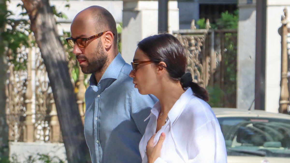 Ο Βασίλης Σπανούλης και η Ολυμπία Χοψονίδου