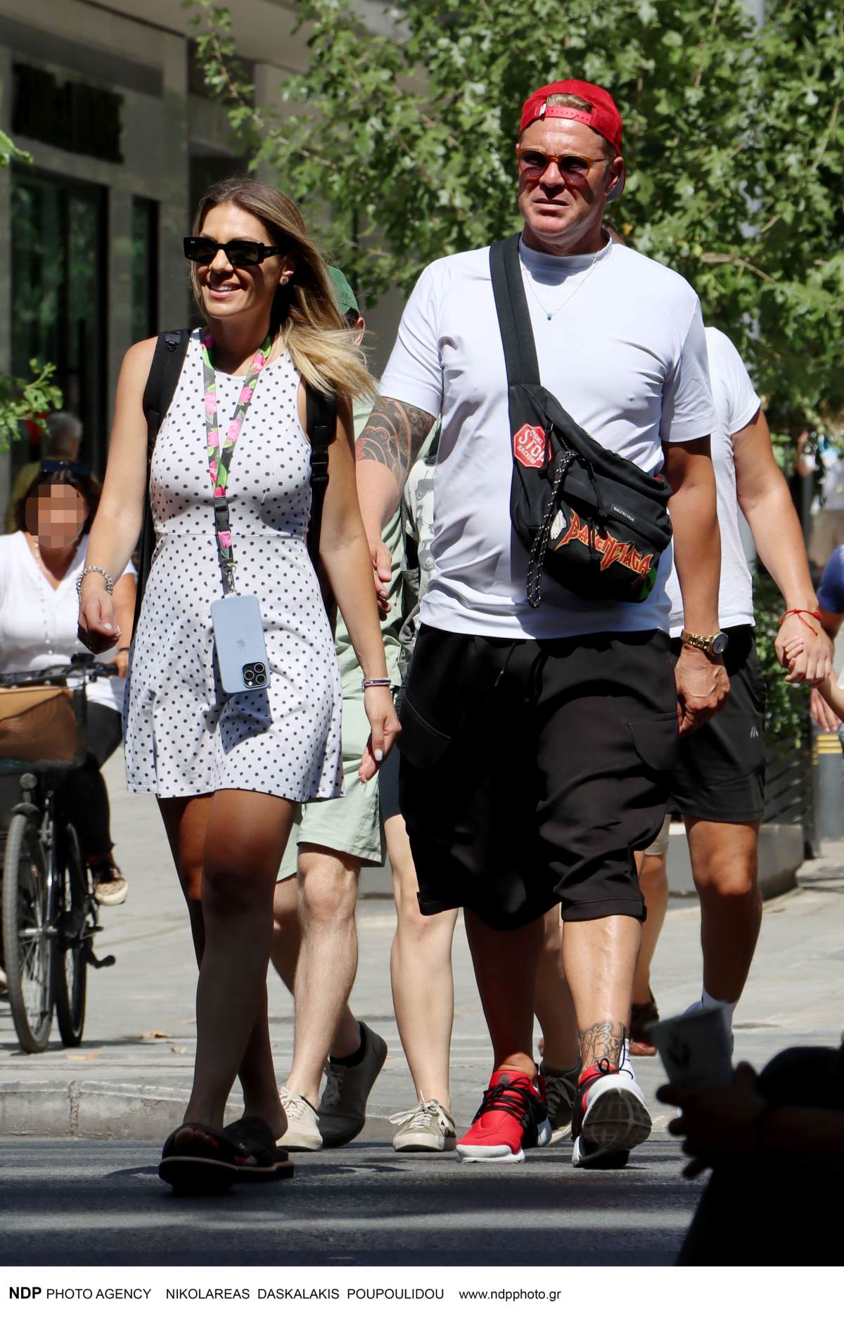 Ο Χρήστος Χολίδης και η Κατερίνα Γκιουζέλη σε παλαιότερη έξοδο