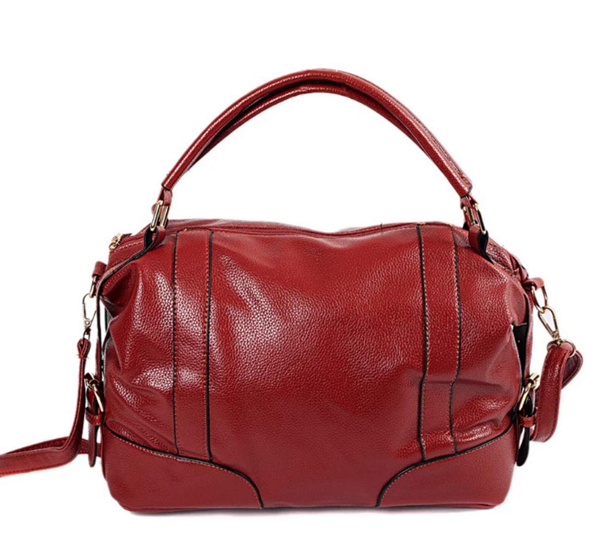 μπορντό τσάντα achilleas accessories