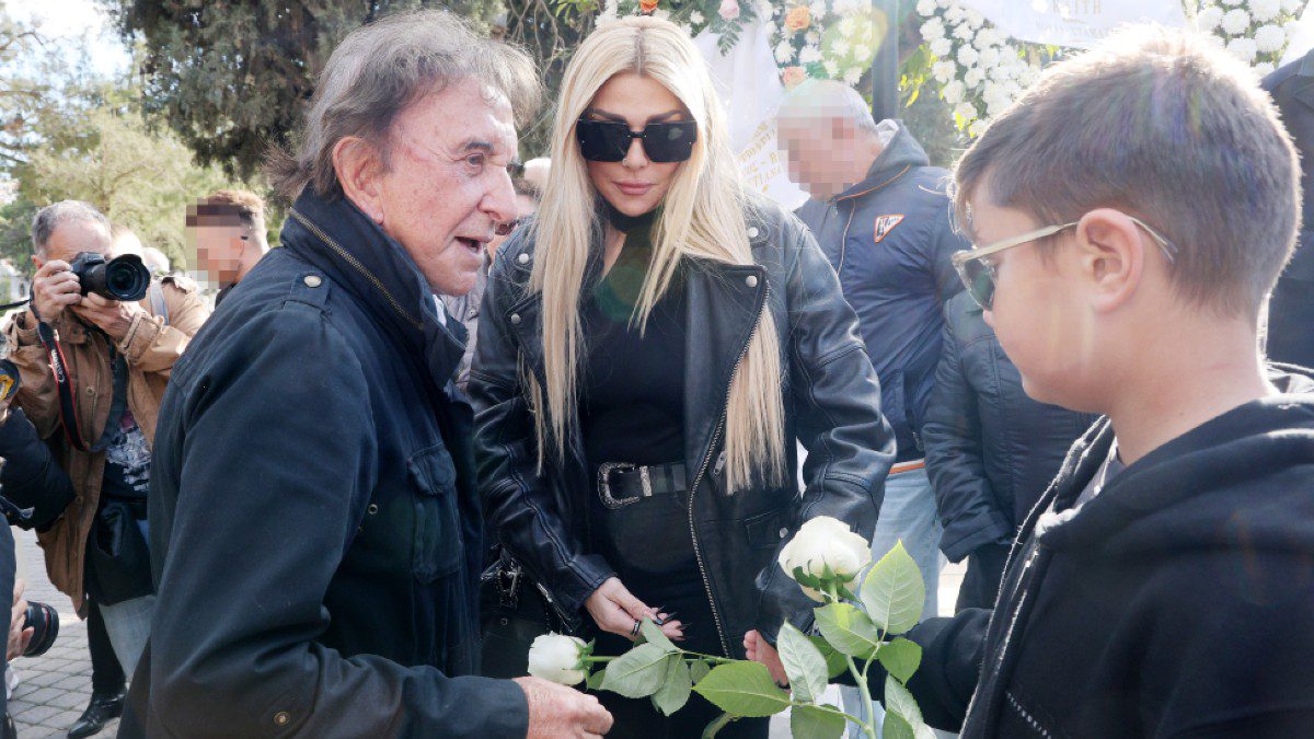 Η Αγγελική Ηλιάδη με τον γιο της