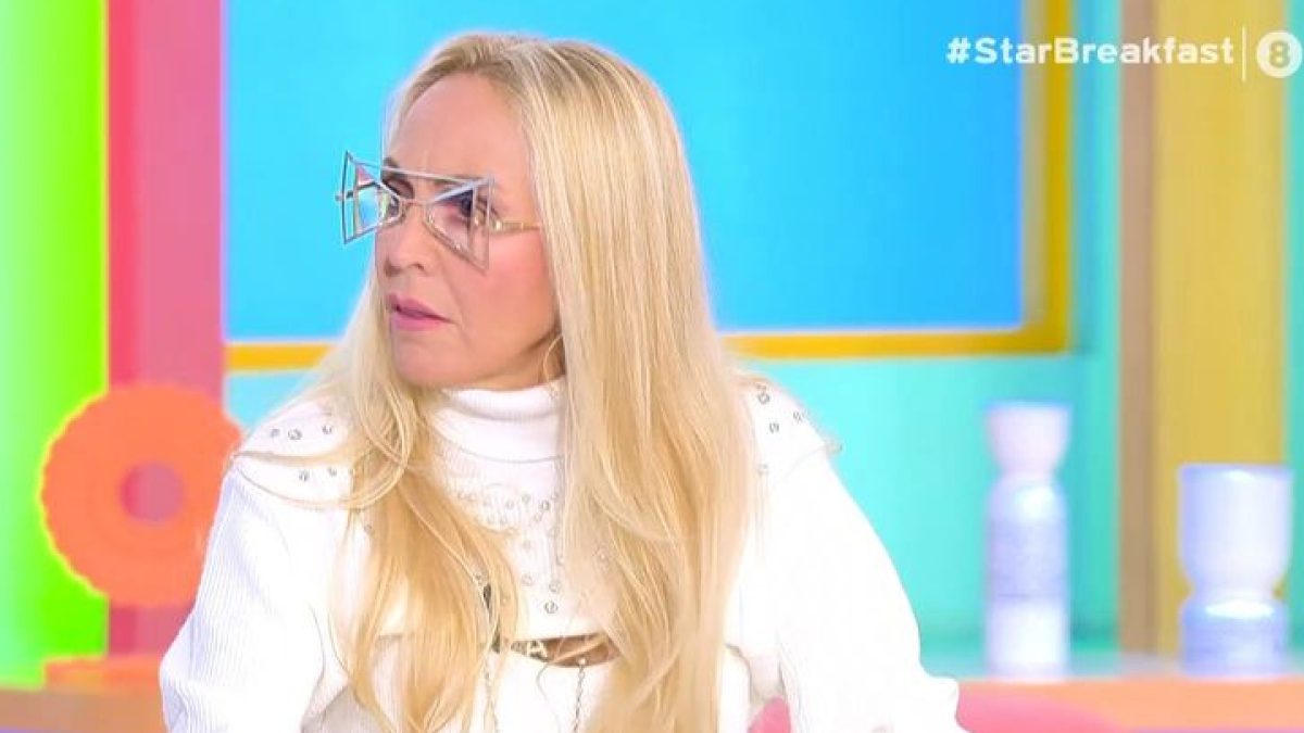 Η Αλεξάνδρα Κατσαΐτη στο πλατό του Breakfast at Star