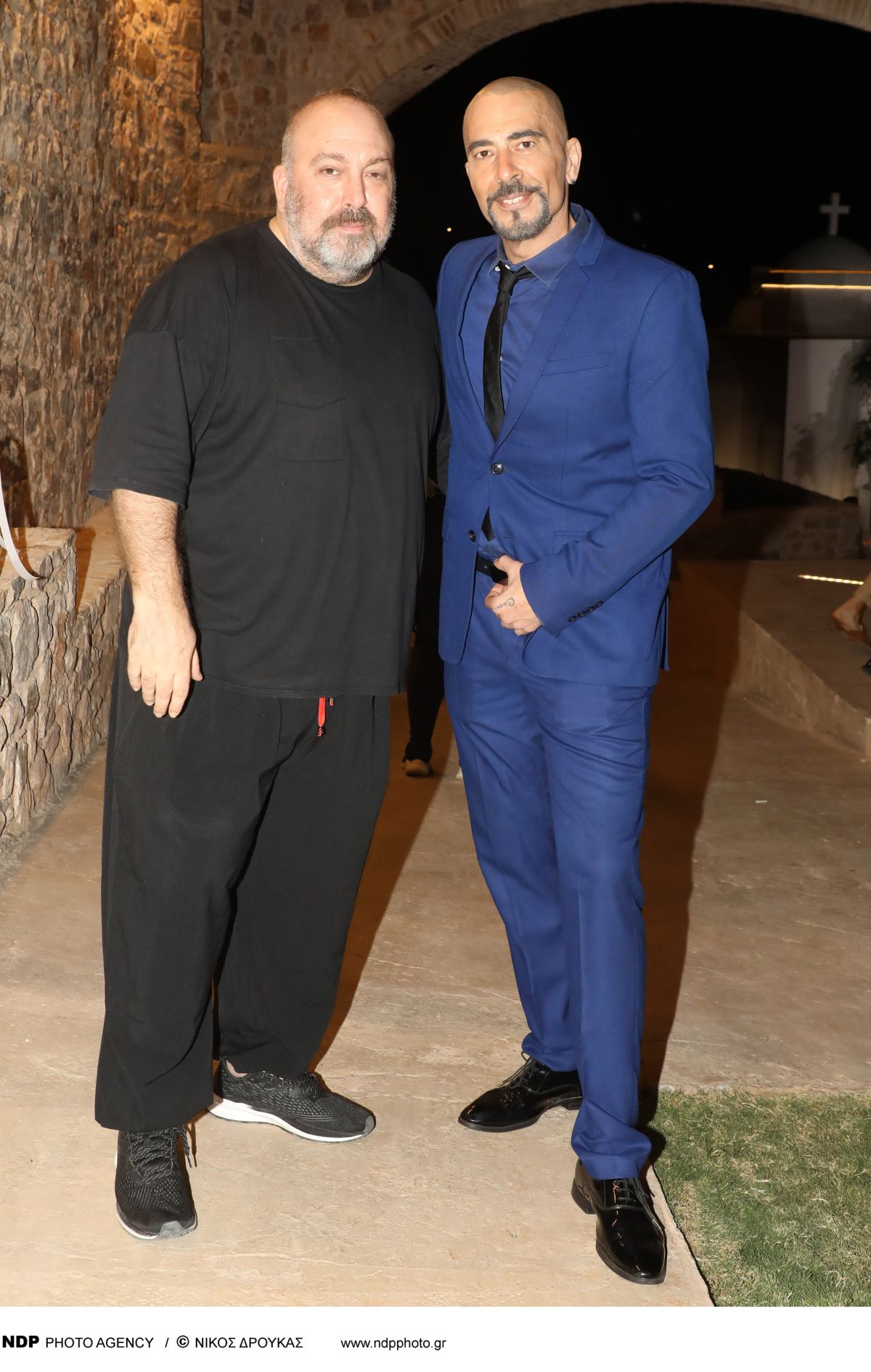 Ο Γιώργος Αλκαίος σε σπάνια εμφάνισή του το καλοκαίρι του 2024