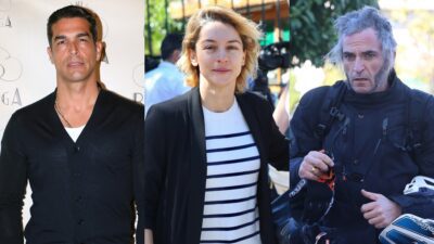 Ο Νίκος Αναδιώτης η Γιούλικα Σκαφιδά και ο Άρης Σερβετάλης