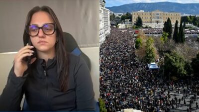 Η Αναστασία Πλακιά στο live news