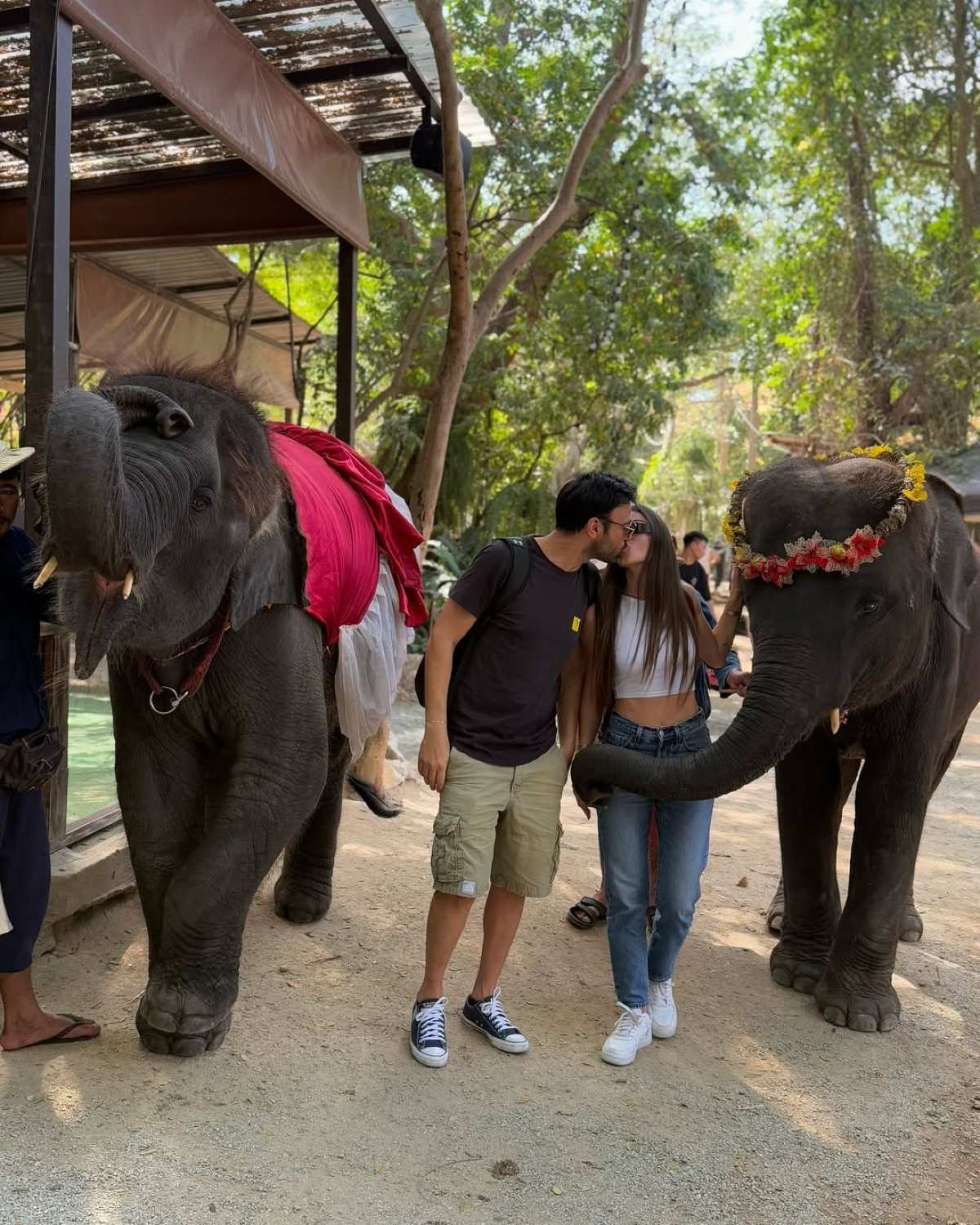 Η Σιμώνη Χριστοδούλου και ο Ανδρέας Γεωργίου στο Instagram.