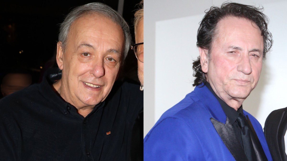 Ο Ανδρέας Μικρούτσικος και ο Μάκης Χριστοδουλόπουλος