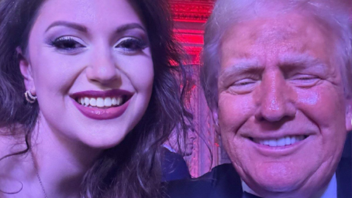 Η Αντζελίνα Αλέξον και ο Ντόναλντ Τραμπ.