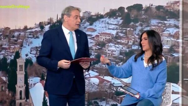 Η Ανθή Βούλαρη και ο Ιορδάνης Χασαπόπουλος στην Κοινωνία Ώρα Mega