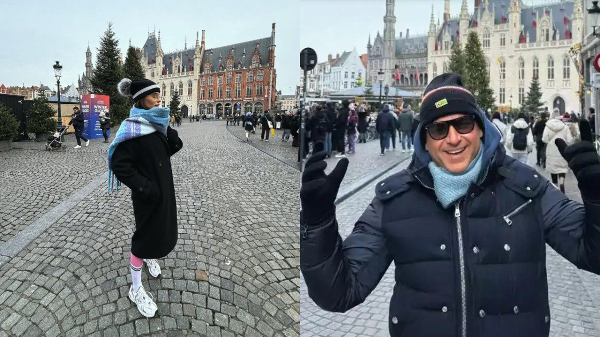 Η Μαρία Αντωνά και ο Γιώργος Λιάγκας στο Βέλγιο