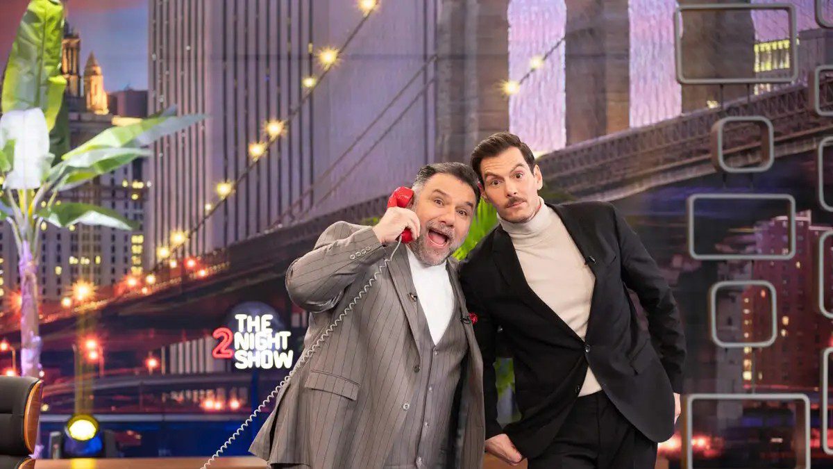 Ο Αρναούτογλου και ο Κουκουράκης στο The 2night show