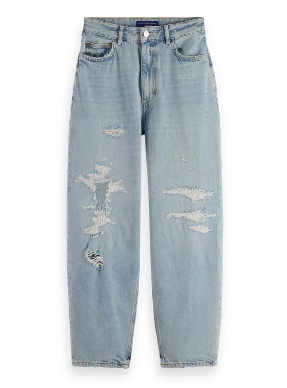 σκισμένο τζιν παντελόνι favela.gr