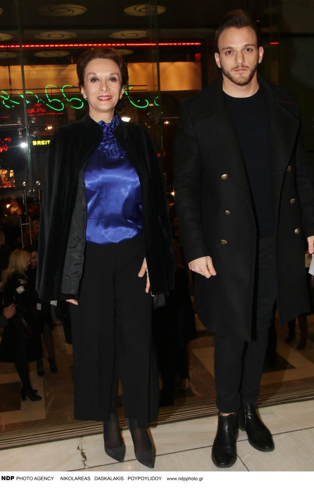 Η Μαίρη Βιδάλη και ο γιος της