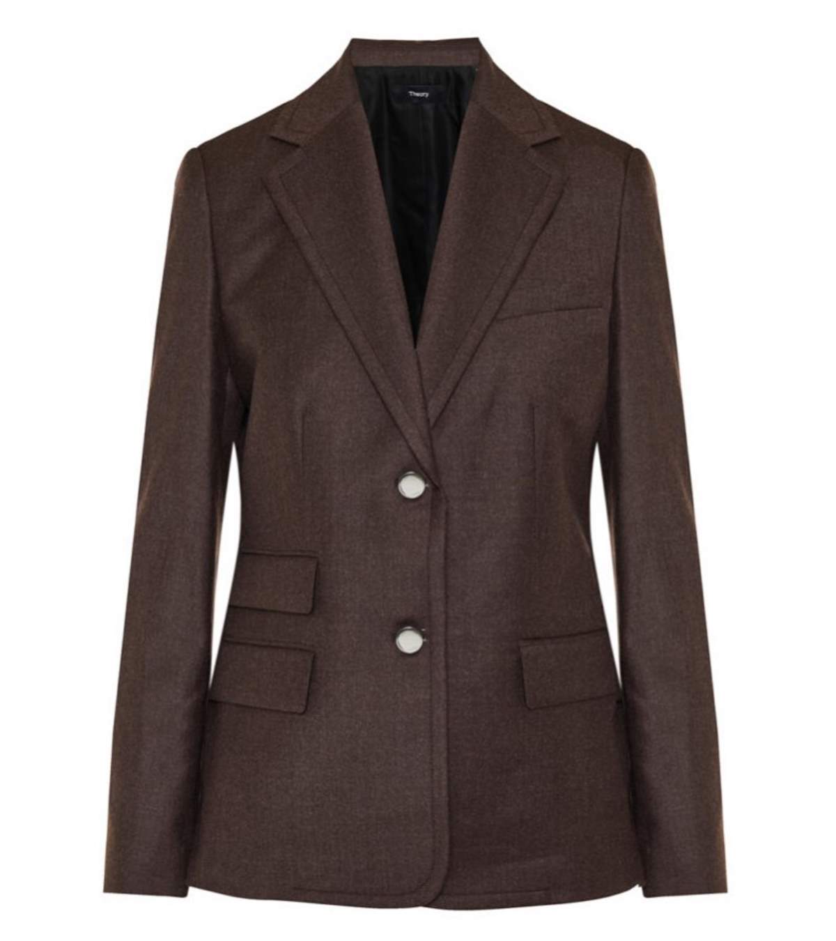 Το σακάκι σε καφέ χρώμα που λεπταίνει τη μέση