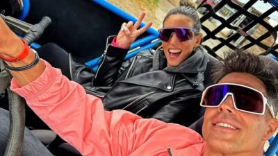 Στην Ιταλία βρέθηκε η Αθηνά Οικονομάκου για να συναντήσει τον Μπρούνο Τσερέλα