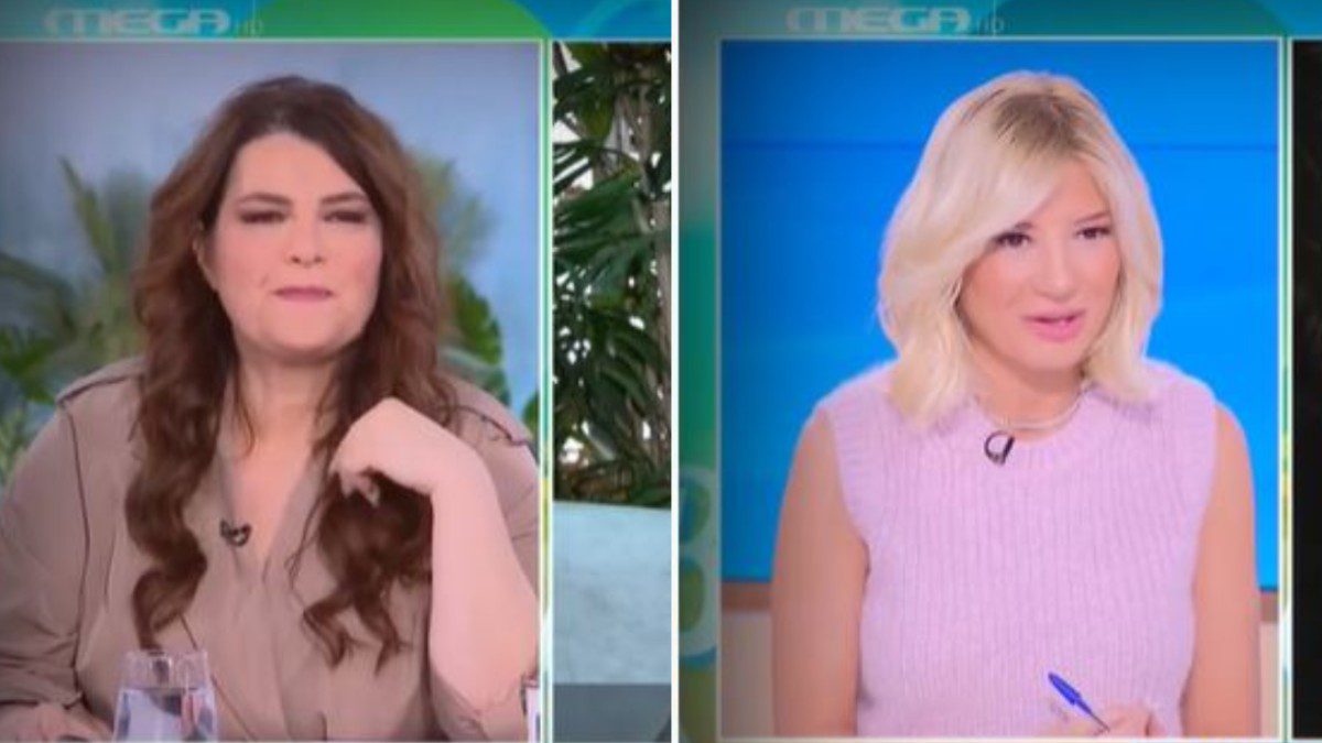 Πλάνα από την εκπομπή Buongiorno