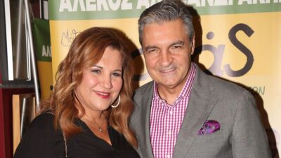 Η Δέσποινα Μοιραράκη και ο σύζυγος της, Γιάννης Κοντούλης/